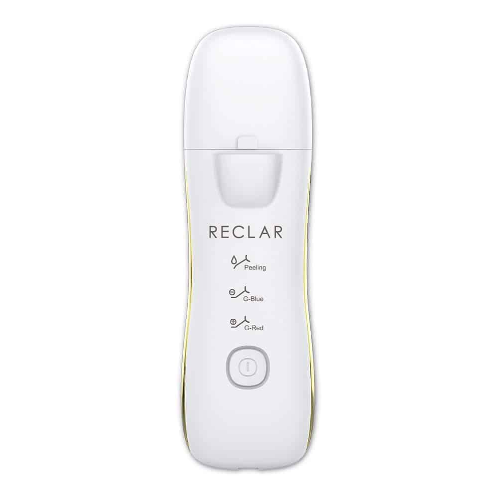 Gold Blade Portable Ultrasonic Galvanic Water Peeling Facial Anti-Aging Skin Care Device